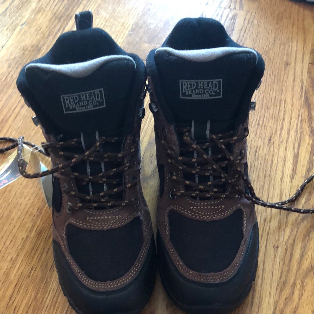 Red Head Boots size 7.5 black/brown